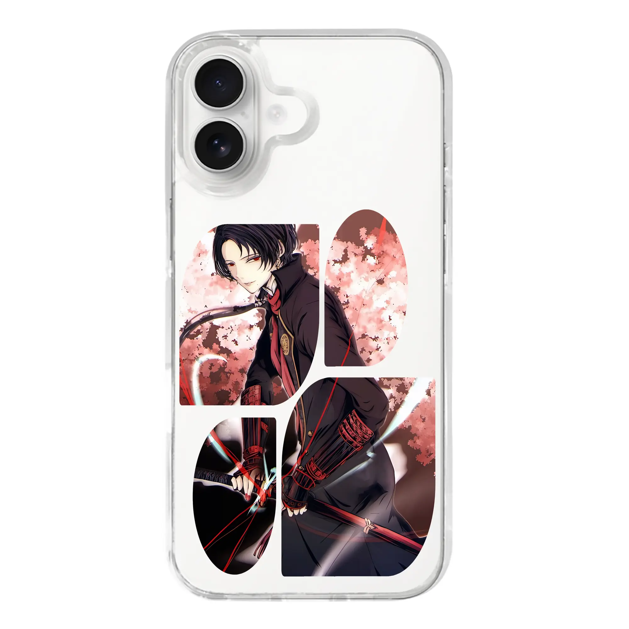 刀剣乱舞 グッズ,加州清光 - iPhone 17シリーズ 透明スマホケース – 薄型・耐衝撃・精密フィット保護カバー